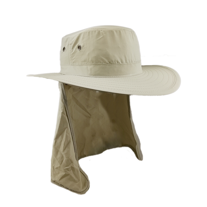 Broner Hat: Water Repellent with Fold-Up Neckshield